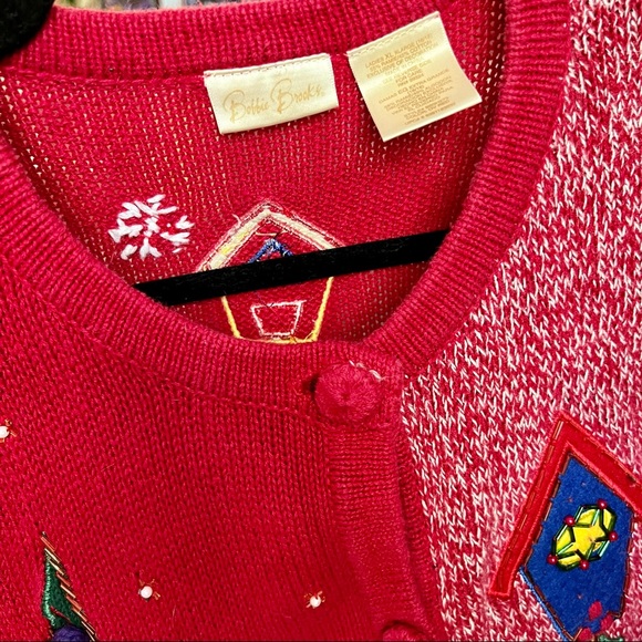 Vintage Christmas Sweater | Bobbie Brooks XL - Picture 10 of 12